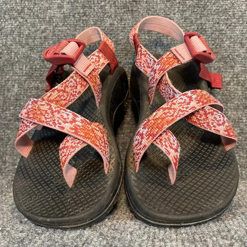 Chaco Women ZX/2 Classic Sandals Double Strap Toe Loop Sport Hiking Size 6 Pink
